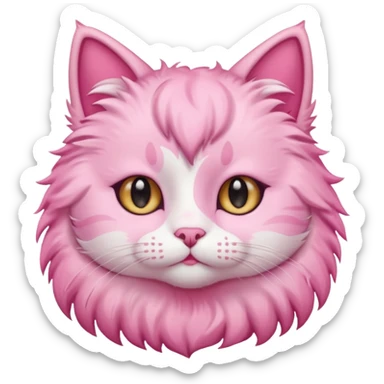 cute pink cat cutecore sticker