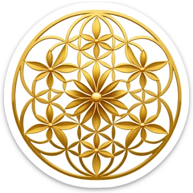 Flower of Life sticker