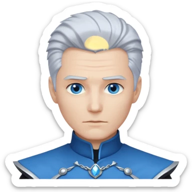 vergil from dmc sticker