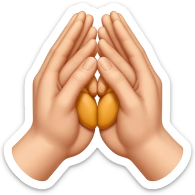 Symbol that represents the union of people sticker