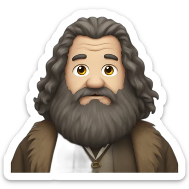 Rubeus Hagrid sticker