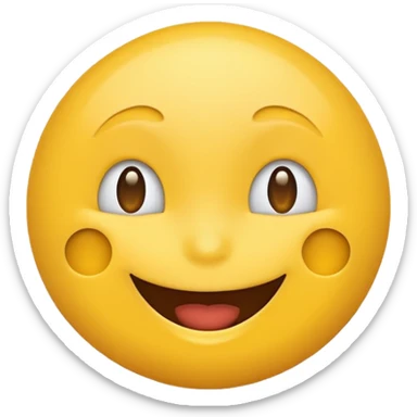 Make me a super silly emoji  sticker