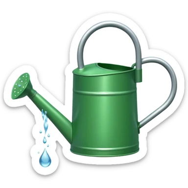 watering can sticker