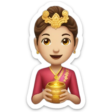 thailand fortune teller sticker