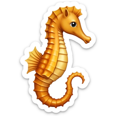 морской конек sticker