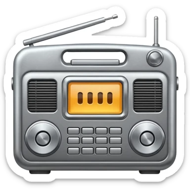 radio sticker
