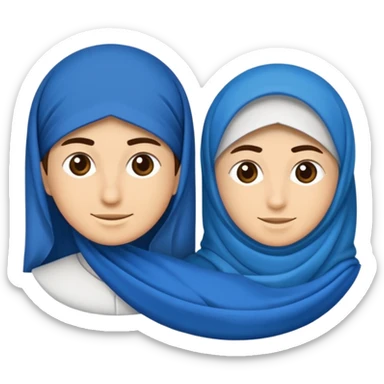 DOĞU TÜRKİSTAN BAYRAĞI (İNSANSIZ) AY VE YILDIZ MAVİ BAYRAK sticker