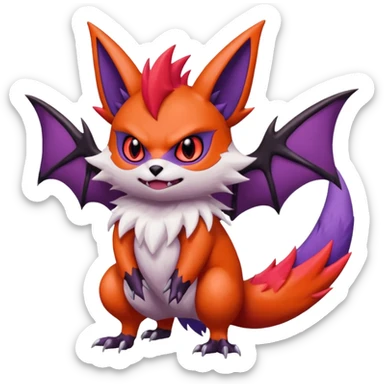  Noibat-Noivern-Zangoose-Litten-Hybrid sticker