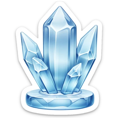 ICE SCULPTURE sticker