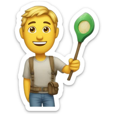 find the way sticker