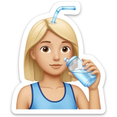 drinking water sticker