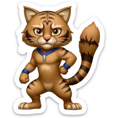 Arizona Wildcats mascot sticker