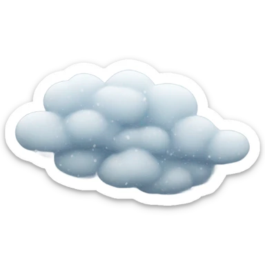 Snowstorm flying into Texas sticker