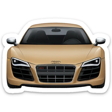 Audi R8 2009 sticker