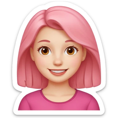 im just a girl sticker