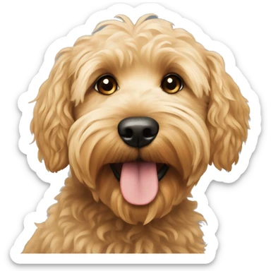 Golden doodle and a yorkie  sticker