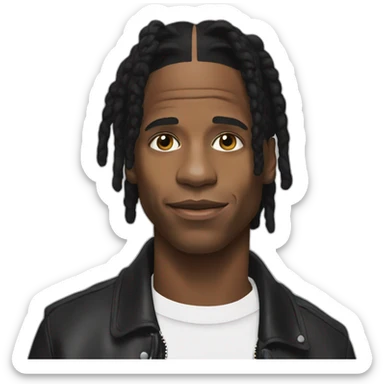 asap rocky sticker