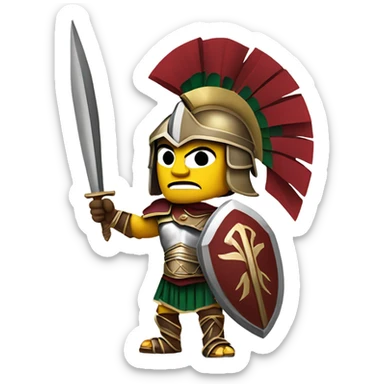 FSU chief Osceola as a spartan sticker