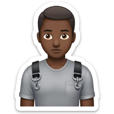 handcuffed person sticker