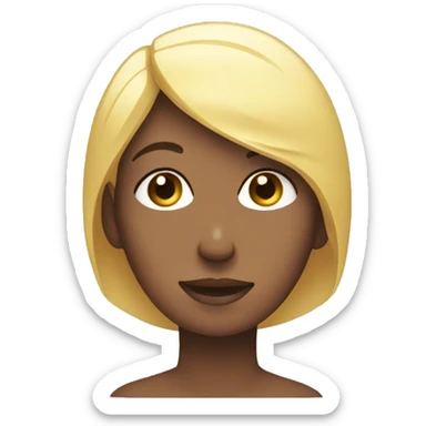 woman washing her head sticker