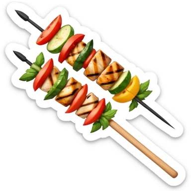 food skewer sticker