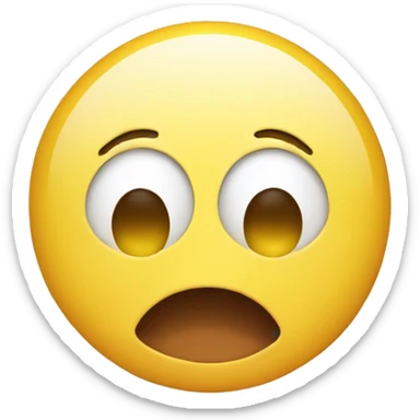 Smiley face with acne sticker