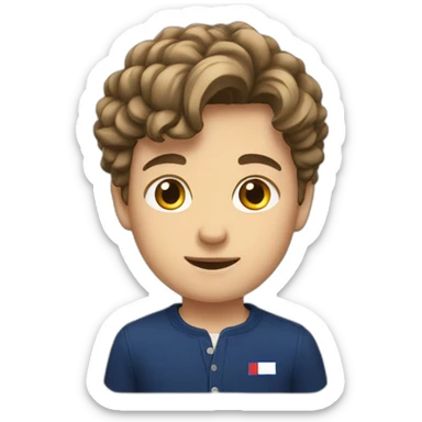 France boy sticker