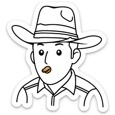 Tunner sprunki 🤠👨🏽*Whistling face* sticker