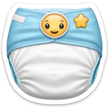 1 diaper very planin sticker