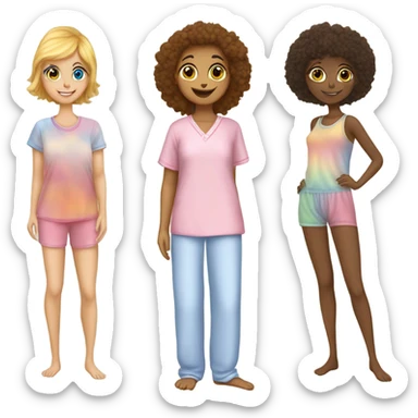 Clothing - Sleepwear ad Loungewear sticker