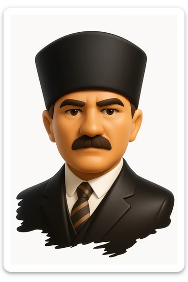 Convert the uploaded image into a 3D Apple-style emoji — preserve the key shapes, colors, and overall composition of the original image. Simplify the forms into clean. Apply glossy textures, soft lighting, smooth shading, and render everything in Apple emoji style on a clean white background

 sticker