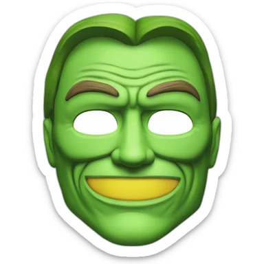 Jim Carrey the mask sticker