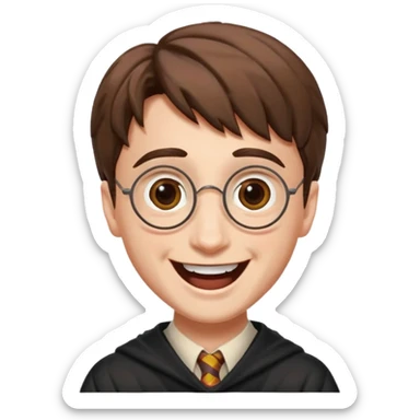 Harry Potter laughing sticker