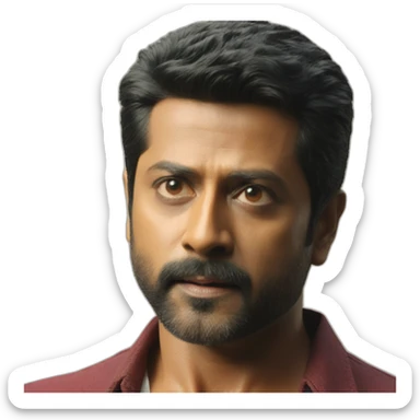 Surya in Vikram movie sticker