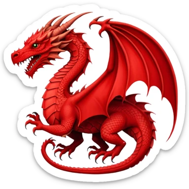 House of the dragon targaryen logo sticker