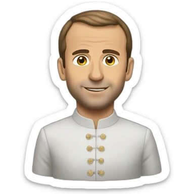 macron musulman sticker