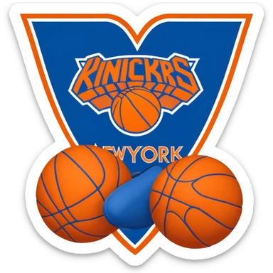 Phone emojis new york knicks sticker