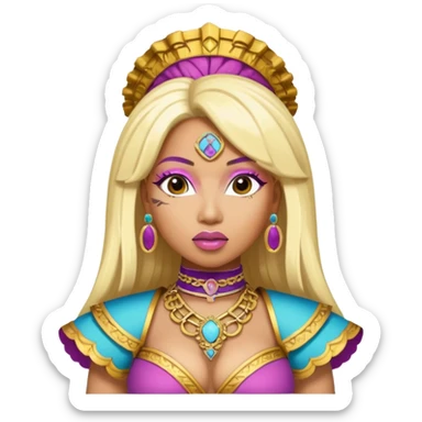 nicki minaj in roman reloaded sticker