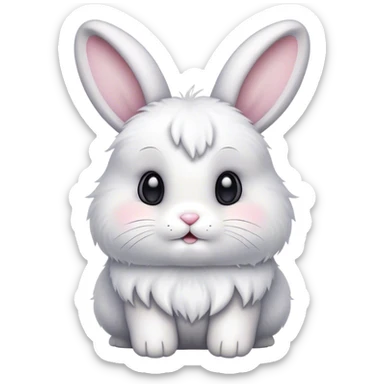 bunny sticker