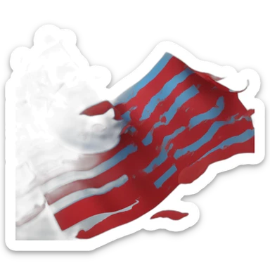 Turkish flag but the red turn it in blue sticker