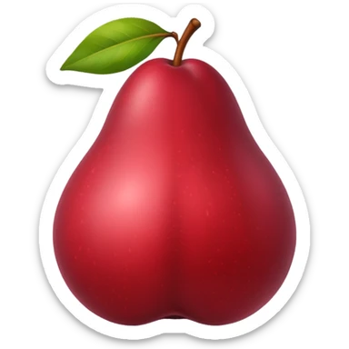 red Pear sticker