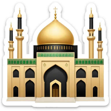 holy shrine of imam Hassan ibn Ali a.s in Baqie  sticker