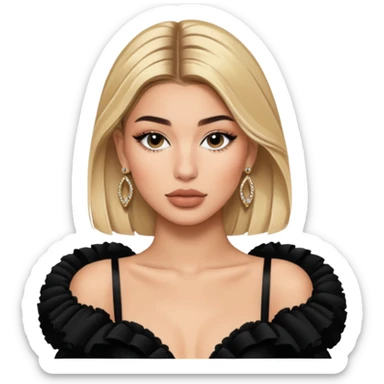 hailey bieber met gala ysl sticker