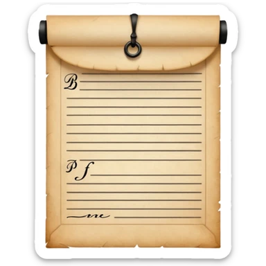 bridgerton letter sticker