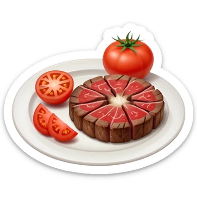 de la propuesta dos que generaste, modificarla solo con una carne y una rebanada de los ingredientes sticker