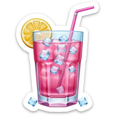 pink drink sticker