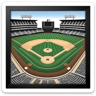 la liga de baseball es de alto nivel 
 sticker