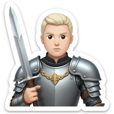ESO male Breton warrior sticker