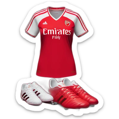 Arsenal women’s home jersey adidas sticker