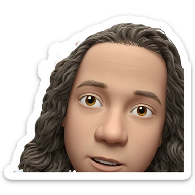 boys in casual clothing sticker